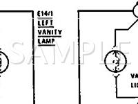 1991 MERCEDES-BENZ 190E 2.6 2.6 L6 GAS Wiring Diagram