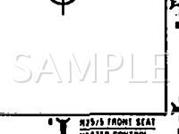 1991 MERCEDES-BENZ 300E 2.6 2.6 L6 GAS Wiring Diagram