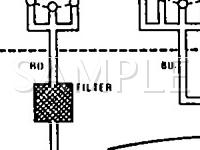 1991 MERCEDES-BENZ 300TE 4matic 3.0 L6 GAS Wiring Diagram