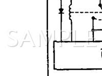 1991 MERCEDES-BENZ 300TE 4matic 3.0 L6 GAS Wiring Diagram