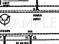 1991 MERCEDES-BENZ 560SEC  5.6 V8 GAS Wiring Diagram