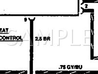 1991 MERCEDES-BENZ 300SE  3.0 L6 GAS Wiring Diagram