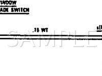 1991 MERCEDES-BENZ 300SEL  3.0 L6 GAS Wiring Diagram