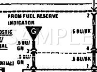 1991 MERCEDES-BENZ 300SEL  3.0 L6 GAS Wiring Diagram
