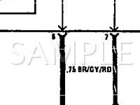 1991 MERCEDES-BENZ 420SEL  4.2 V8 GAS Wiring Diagram