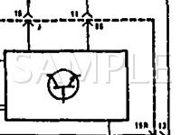 1991 MERCEDES-BENZ 560SEC  5.6 V8 GAS Wiring Diagram