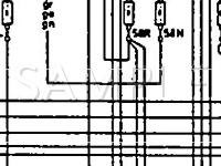 1992 MERCEDES-BENZ 300CE  3.0 L6 GAS Wiring Diagram