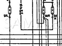 1992 MERCEDES-BENZ 300TE  3.0 L6 GAS Wiring Diagram