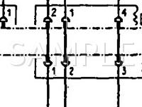 1992 MERCEDES-BENZ 300SL  3.0 L6 GAS Wiring Diagram