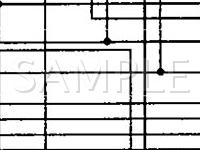 1993 MERCEDES-BENZ 190E 2.3 2.3 L4 GAS Wiring Diagram