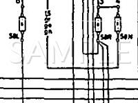 1993 MERCEDES-BENZ 300CE  3.2 L6 GAS Wiring Diagram