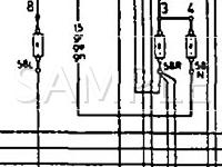 1993 MERCEDES-BENZ 300TE  3.2 L6 GAS Wiring Diagram