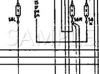 1993 MERCEDES-BENZ 300TE  3.2 L6 GAS Wiring Diagram