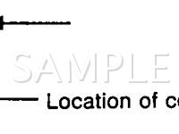 1994 MERCEDES-BENZ E320  3.2 L6 GAS Wiring Diagram