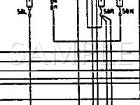 1994 MERCEDES-BENZ E320  3.2 L6 GAS Wiring Diagram
