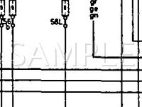 1994 MERCEDES-BENZ E500  5.0 V8 GAS Wiring Diagram