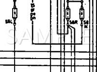 1995 MERCEDES-BENZ E420  4.2 V8 GAS Wiring Diagram
