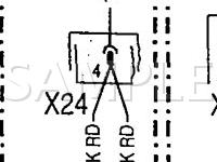 1997 MERCEDES-BENZ C230  2.3 L4 GAS Wiring Diagram