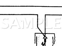 1997 MERCEDES-BENZ S320  3.2 L6 GAS Wiring Diagram