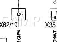 1997 MERCEDES-BENZ SL320  3.2 L6 GAS Wiring Diagram