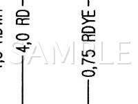 1998 MERCEDES-BENZ C230  2.3 L4 GAS Wiring Diagram