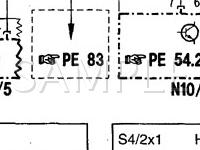 1998 MERCEDES-BENZ C43 AMG 4.3 V8 GAS Wiring Diagram