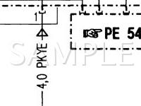 1999 MERCEDES-BENZ C230  2.3 L4 GAS Wiring Diagram