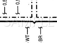 1999 MERCEDES-BENZ S320  3.2 L6 GAS Wiring Diagram