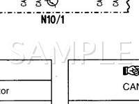 1998 MERCEDES-BENZ E430  4.3 V8 GAS Wiring Diagram