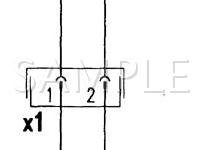 1999 MERCEDES-BENZ E300D  3.0 L6 DIESEL Wiring Diagram