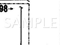 1998 MERCEDES-BENZ SLK230  2.3 L4 GAS Wiring Diagram