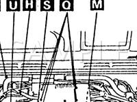 1994 Mitsubishi Montero SR 3.5 V6 GAS Wiring Diagram