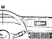 1993 Mitsubishi Precis  1.5 L4 GAS Wiring Diagram