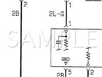 1999 Mitsubishi Montero Sport  3.5 V6 GAS Wiring Diagram