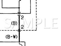 2000 Mitsubishi Montero  3.5 V6 GAS Wiring Diagram