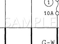 2000 Mitsubishi Diamante  3.5 V6 GAS Wiring Diagram