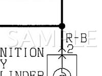 2001 Mitsubishi Diamante  3.5 V6 GAS Wiring Diagram