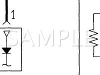 2000 Mitsubishi Diamante  3.5 V6 GAS Wiring Diagram