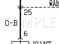 2001 Mitsubishi Eclipse  2.4 L4 GAS Wiring Diagram