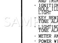 2000 Mitsubishi Galant  2.4 L4 GAS Wiring Diagram