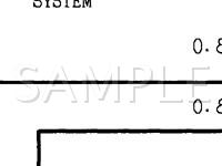 2001 Mitsubishi Galant  2.4 L4 GAS Wiring Diagram
