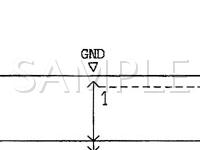 2001 Mitsubishi Galant  3.0 V6 GAS Wiring Diagram
