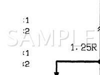 2001 Mitsubishi Galant  2.4 L4 GAS Wiring Diagram