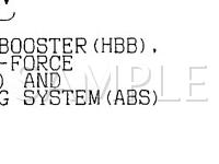 2001 Mitsubishi Montero  3.5 V6 GAS Wiring Diagram