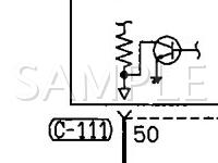 2001 Mitsubishi Eclipse  3.0 V6 GAS Wiring Diagram