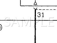 2000 Mitsubishi Montero  3.5 V6 GAS Wiring Diagram