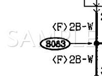2000 Mitsubishi Montero Sport  3.0 V6 GAS Wiring Diagram