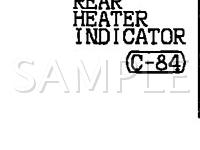 2000 Mitsubishi Montero Sport  3.0 V6 GAS Wiring Diagram