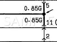 2001 Mitsubishi Montero Sport  3.5 V6 GAS Wiring Diagram