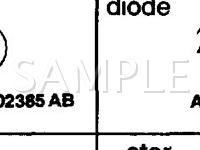 2002 Mitsubishi Eclipse  3.0 V6 GAS Wiring Diagram